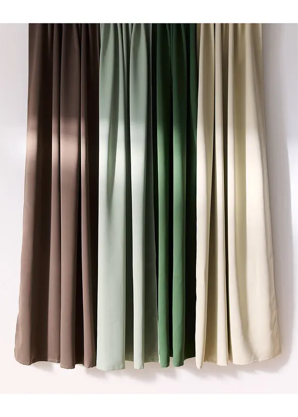 Mörkläggande gardinlängd, i flera storlekar (1-pack), bonprix