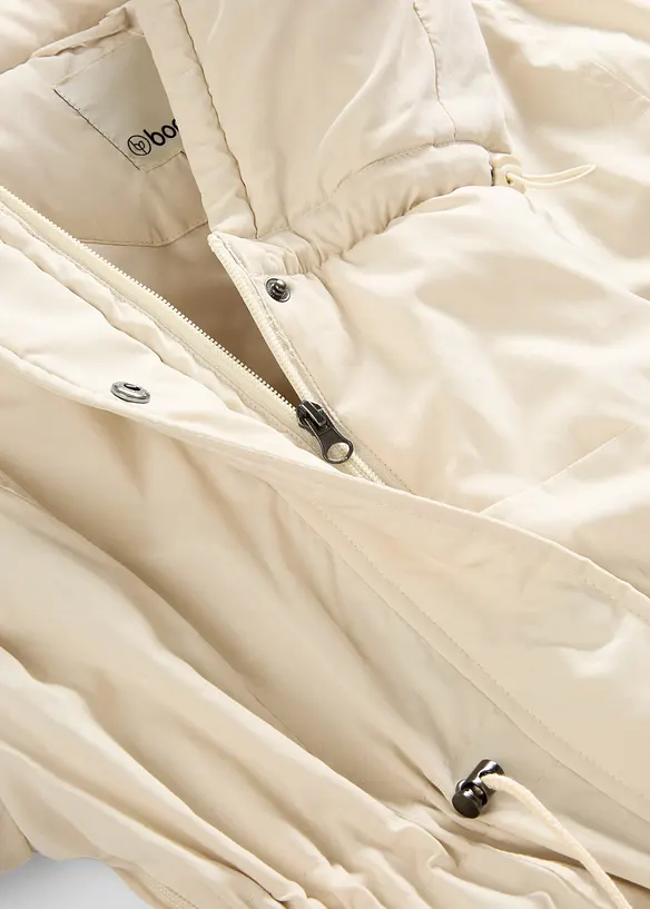 Mammaparkas med babyficka, bonprix