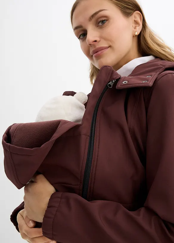 Mammajacka i softshell, justerbar vidd, bonprix