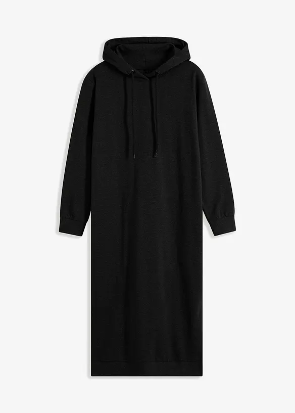 Mellanlång trikåklänning, bonprix