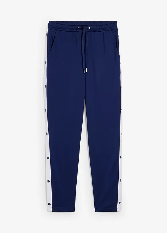 Snabbtorkande joggingbyxa med tryckknappar, bonprix