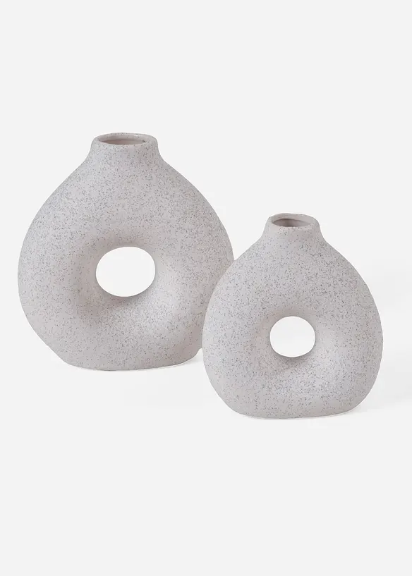 Set med vaser (2 delar), bonprix