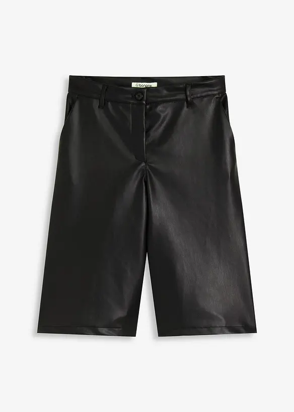 Bermudas i skinnimitation, bonprix