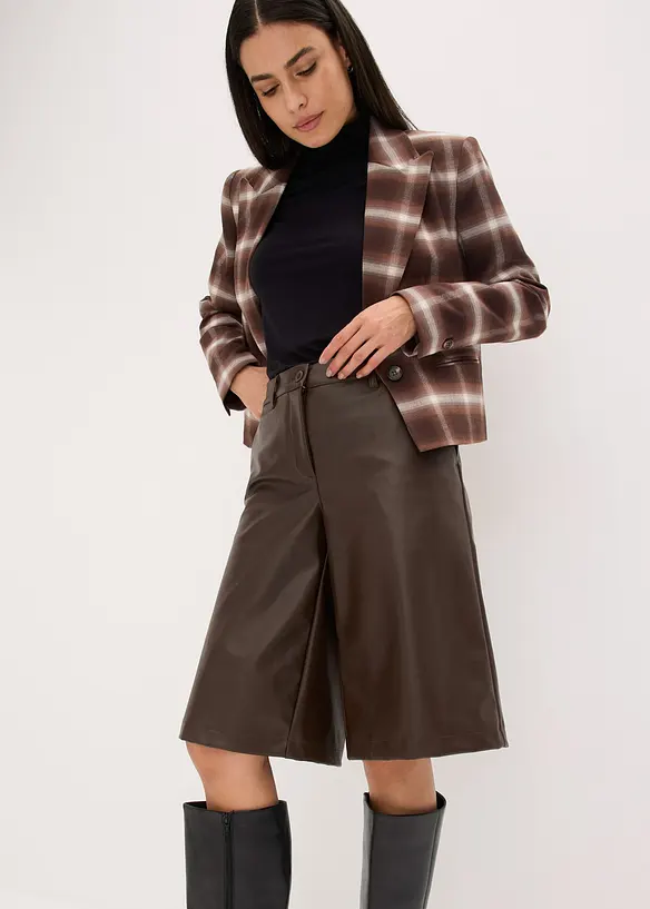 Bermudas i skinnimitation, bonprix