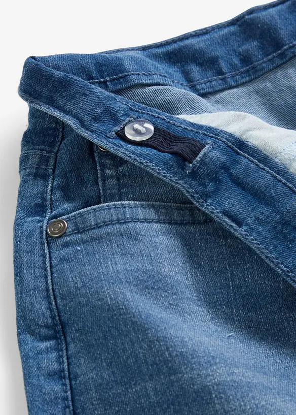 Loose Fit jeans med reglerbar linning, Straight, bonprix