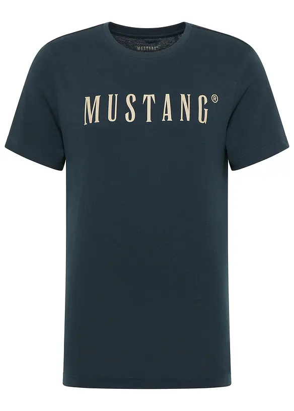 T-shirt från Mustang Austin av ren bomull, Mustang Jeans