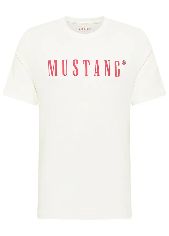 Austin T-shirt i ren bomull från Mustang, Mustang Jeans