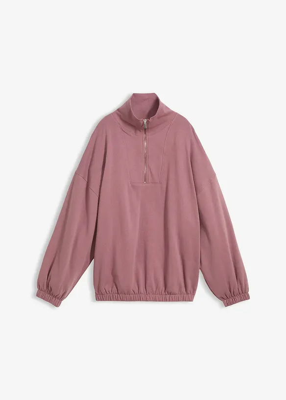 Oversizesweatshirt av ekologisk bomull, bonprix