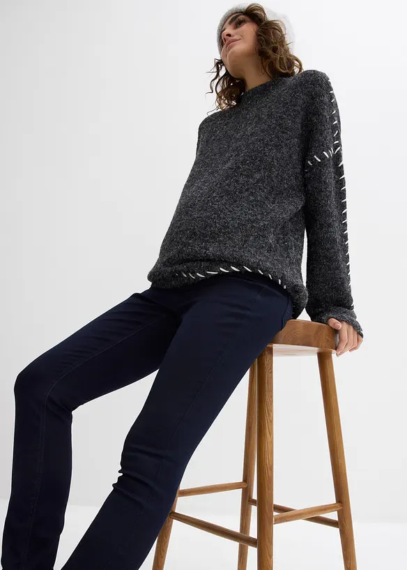 Stretchiga mammajeggings, Skinny, bonprix