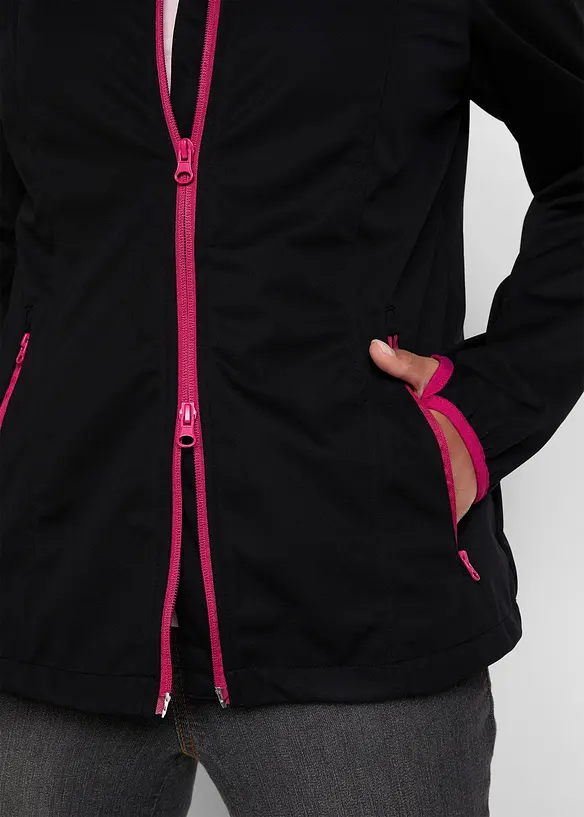 Tunn softshelljacka, bonprix