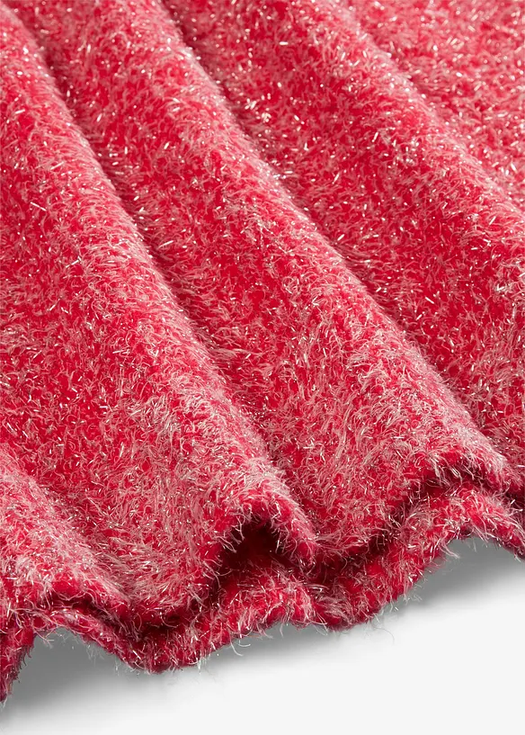 Lång tröja med lurex, bonprix