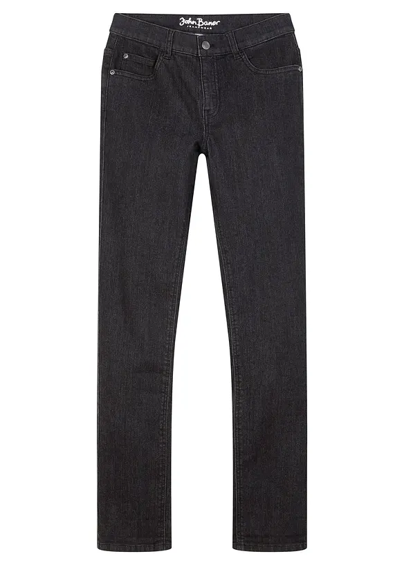 Jeans i femficksmodell smal passform, bonprix