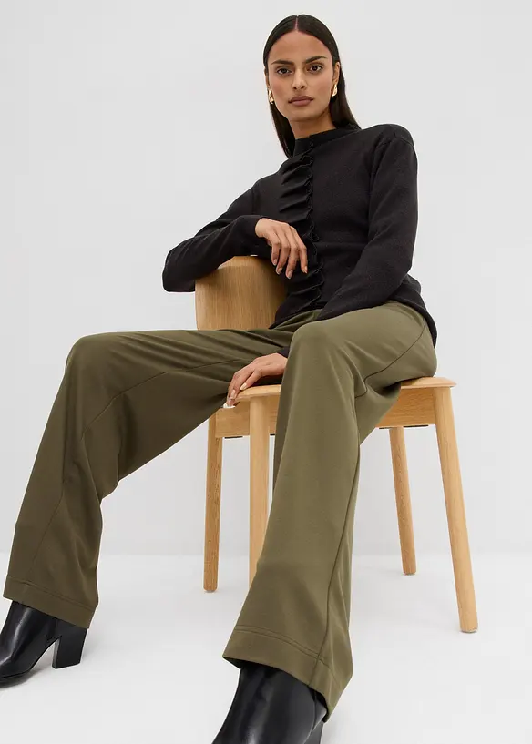 Punto di Roma-byxa i bekväm palazzomodell, bonprix