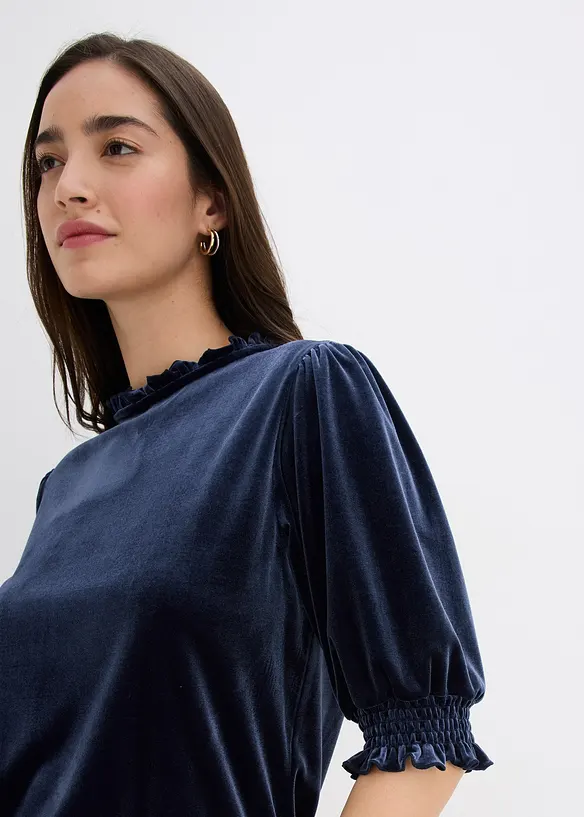 Topp i mjuk sammet, bonprix