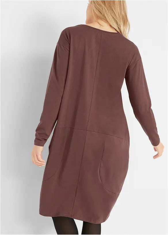 Ballongformad jerseyklänning, bonprix