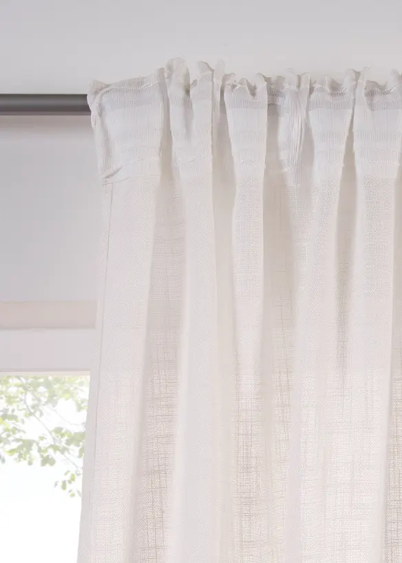 Gardinlängd med återvunnen polyester (1-pack), bonprix