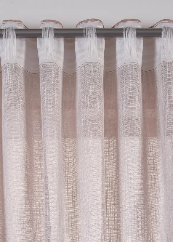 Gardinlängd med återvunnen polyester (1-pack), bonprix