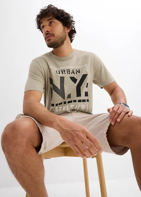 T-shirt av ekologisk bomull, bonprix
