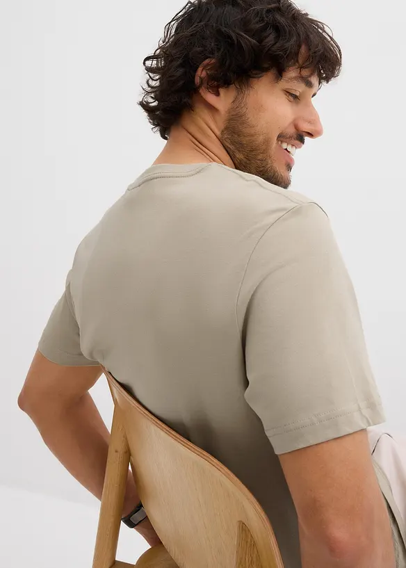 T-shirt av ekologisk bomull, bonprix