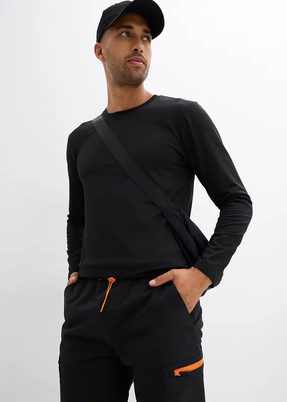 Vattentät funktionstermobyxa, Loose Fit, Straight, bonprix