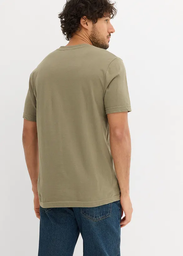 T-shirt i ekologisk bomull (2-pack), bonprix