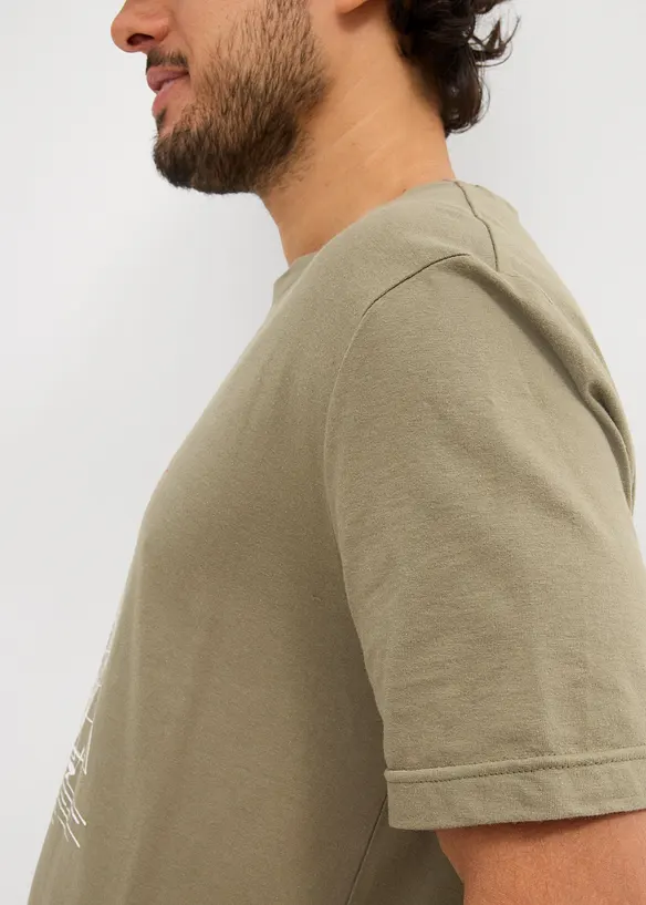 T-shirt i ekologisk bomull (2-pack), bonprix