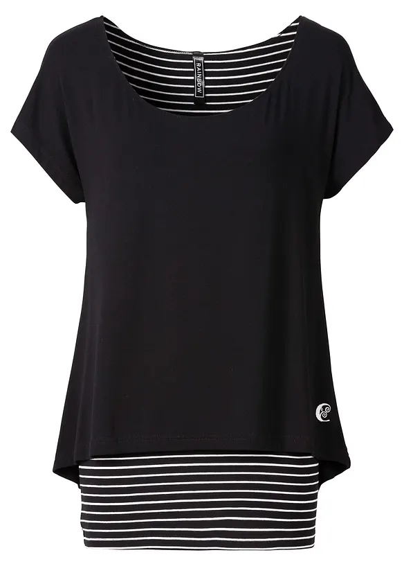 Topp i 2 i 1-stil, bonprix