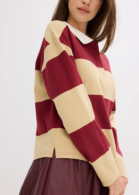 Pikétröja av ekologisk bomull, bonprix