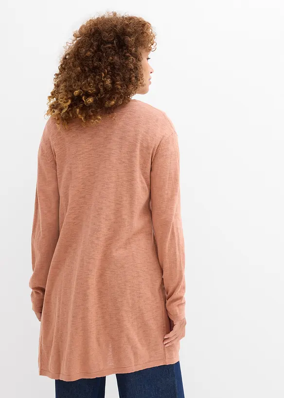 Lång cardigan utan knäppning, bonprix