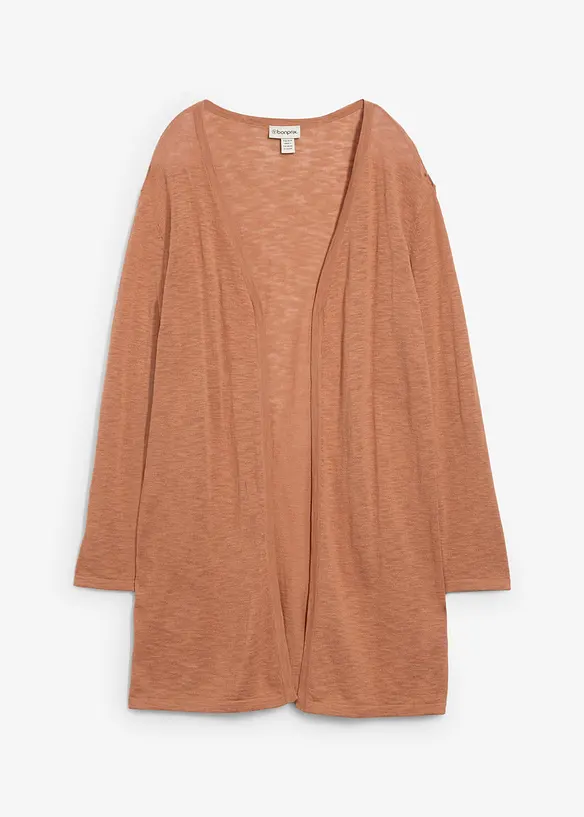 Lång cardigan utan knäppning, bonprix