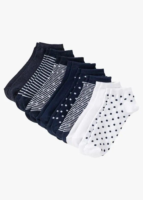 Ankelstrumpor (8-pack), bonprix