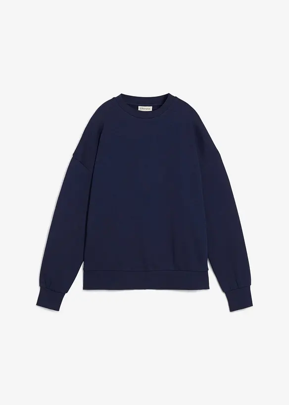 Oversizesweatshirt i ekologisk bomull, bonprix