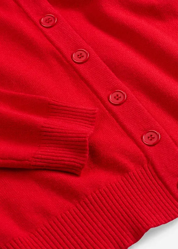 Cardigan i mjuk viskosmix, bonprix
