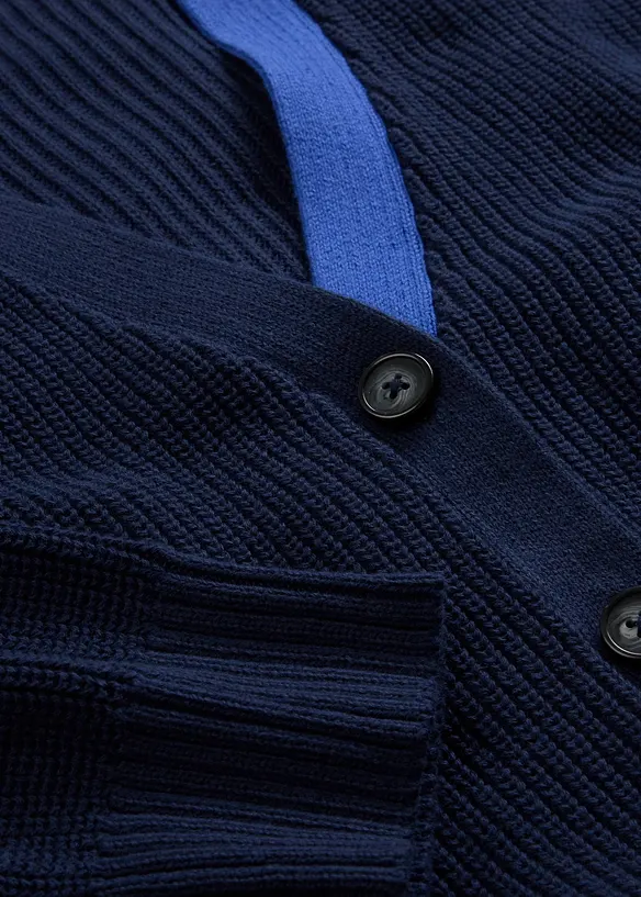 Cardigan av bomull, bonprix