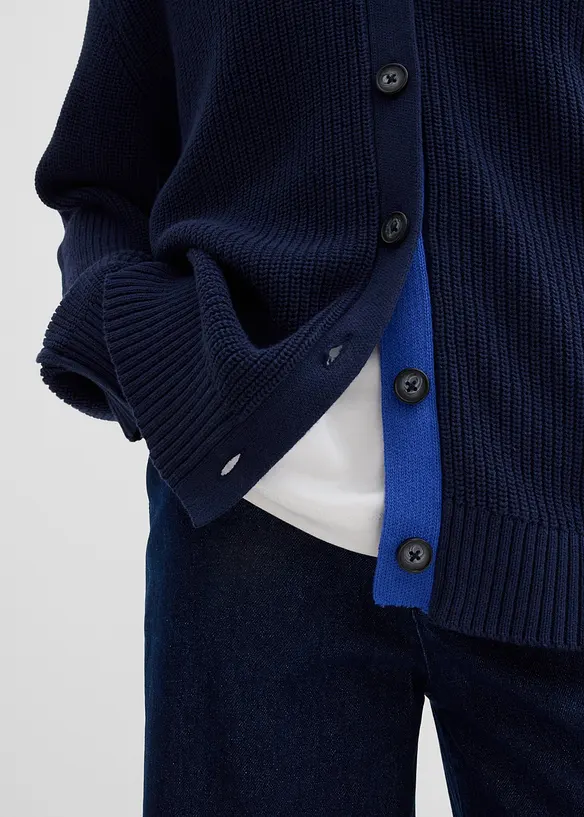 Cardigan av bomull, bonprix