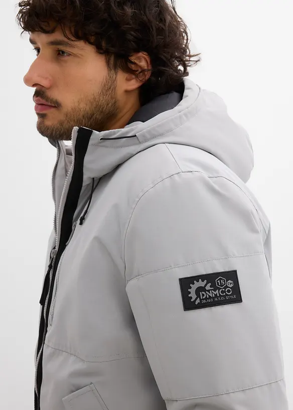 Vinterjacka med sportiga detaljer, bonprix