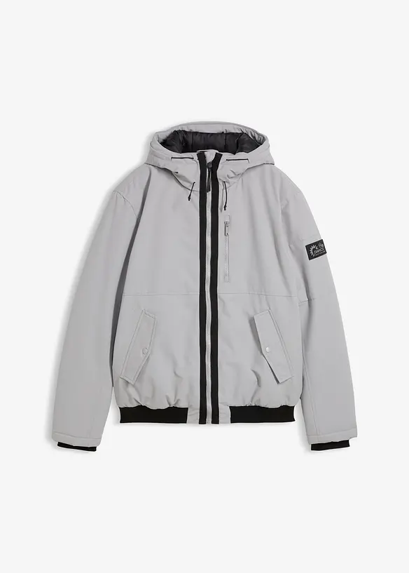 Vinterjacka med sportiga detaljer, bonprix