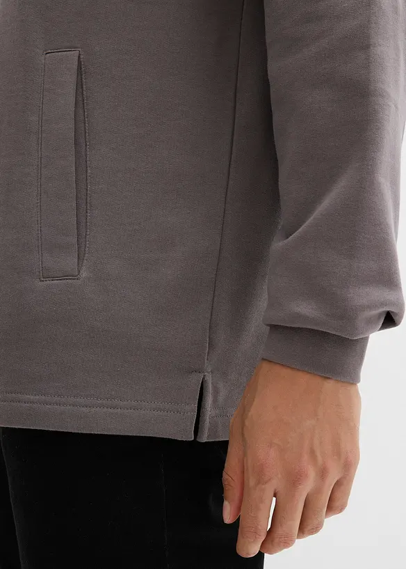 Sweatshirt i ren ekologisk bomull, bonprix