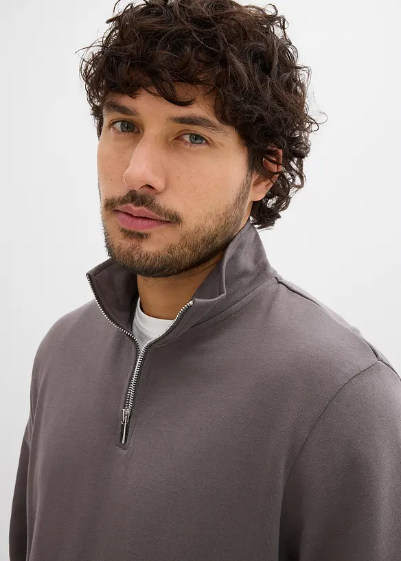 Sweatshirt i ren ekologisk bomull, bonprix