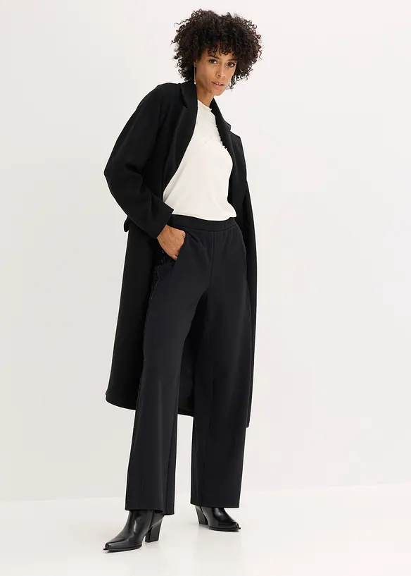 T-shirt med pärlapplikation, bonprix