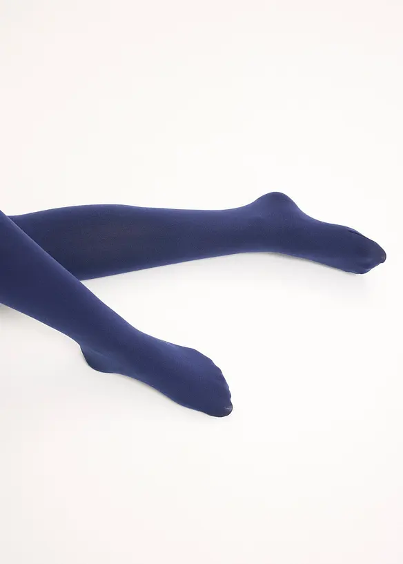 Termostrumpbyxa i fleece, 140 den, bonprix