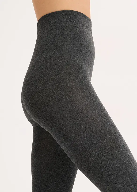 Värmande strumpbyxa i fleece, 140 den, bonprix