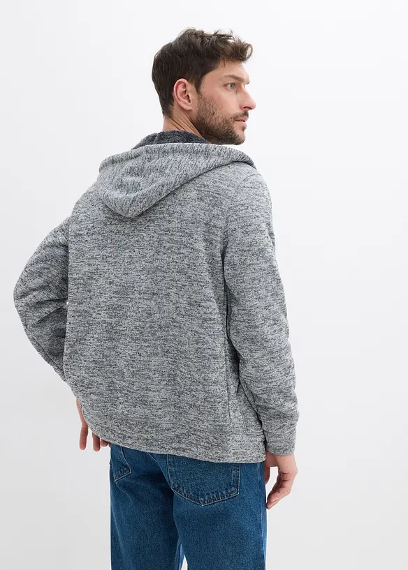 Munkjacka med teddyfoder, bonprix