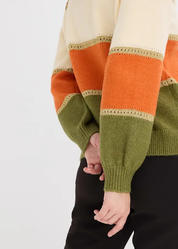 Stickad tröja, bonprix