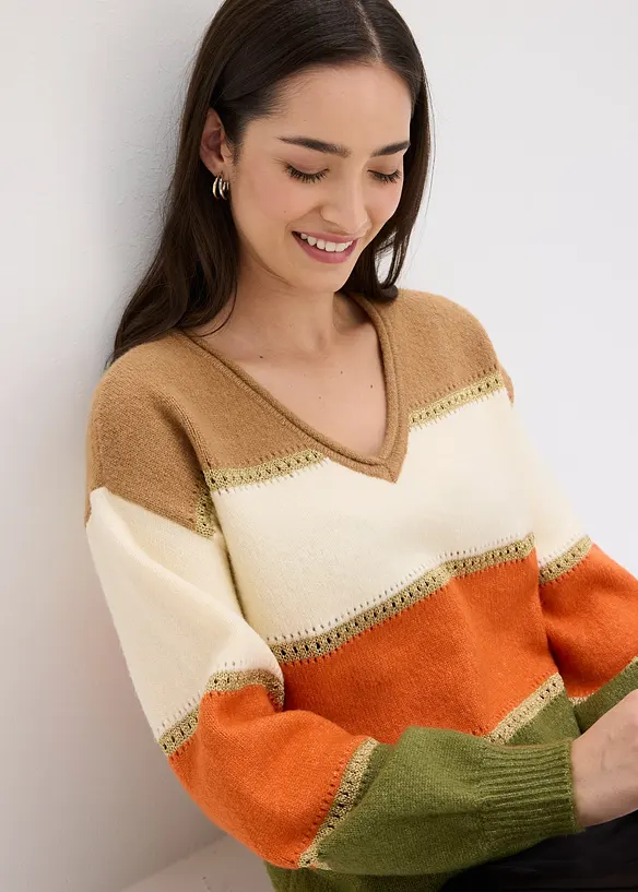 Stickad tröja, bonprix