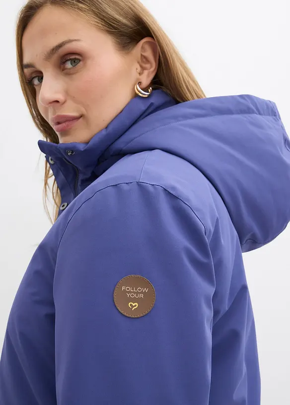 Vinterjacka med påsydda fickor, bonprix