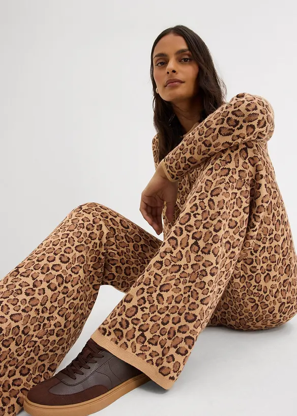 Stickade leggings, bonprix