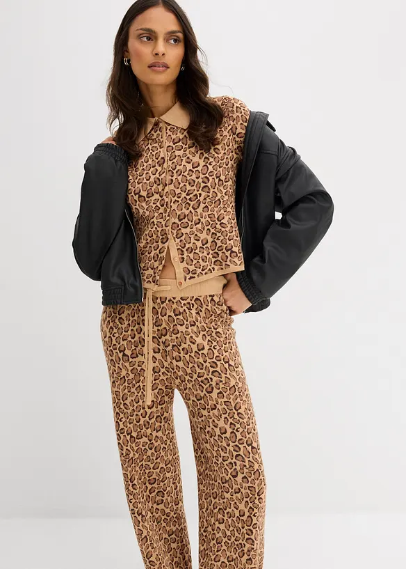 Stickade leggings, bonprix