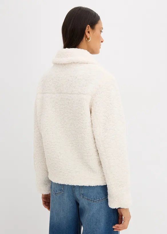 Jacka i teddyfleece, bonprix
