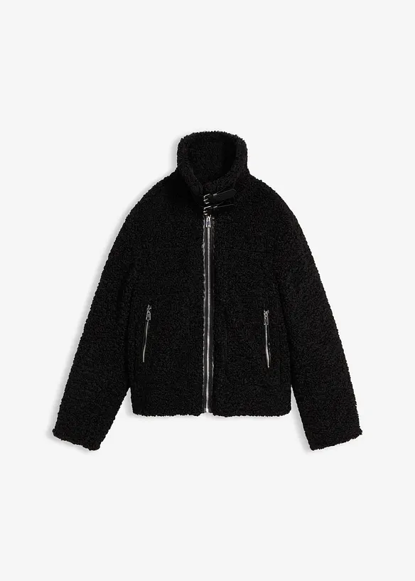 Jacka i teddyfleece, bonprix